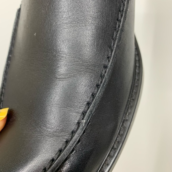 ECCO Vitrus Men’s Solid Black Slip On Rounded Almond Toe Loafers Size EU46 US 12 - Picture 11 of 15